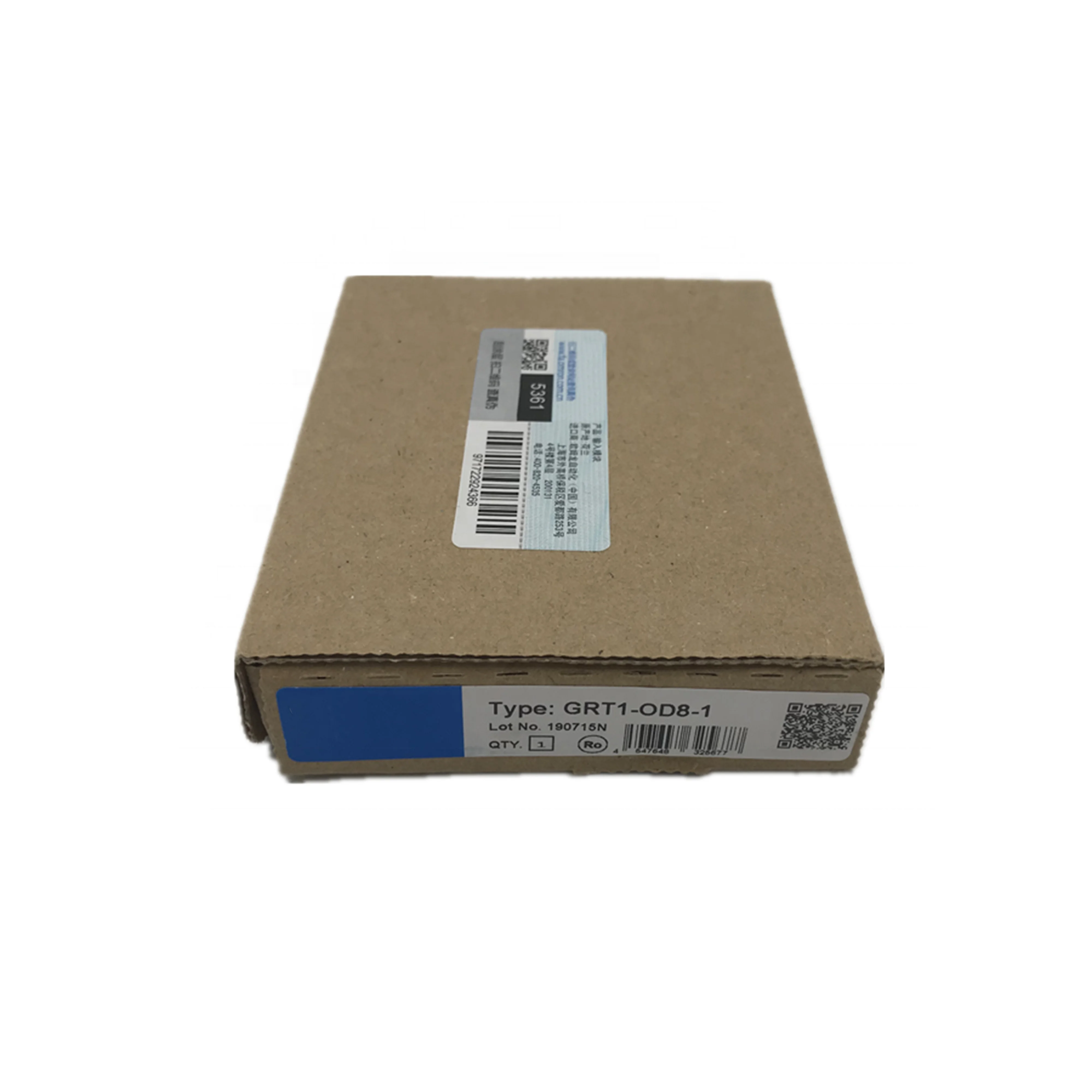 New Original Omron GRT1 series digital output module. 8-point transistor output, compact design, high-speed response, strong anti-interference, suitable for fieldbus communication. Compatible with remote I/O systems, widely used in assembly lines, packagi