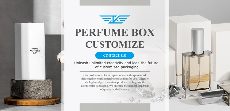 Luxury Perfume Box - Custom Logo & Gold Foil Essentials