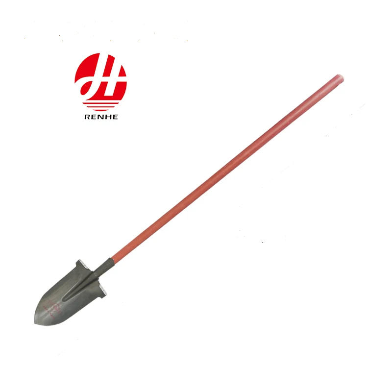 Factory Direct Sale Farming Tools  Agricultural Round Spade Shovel with Wooden Handle