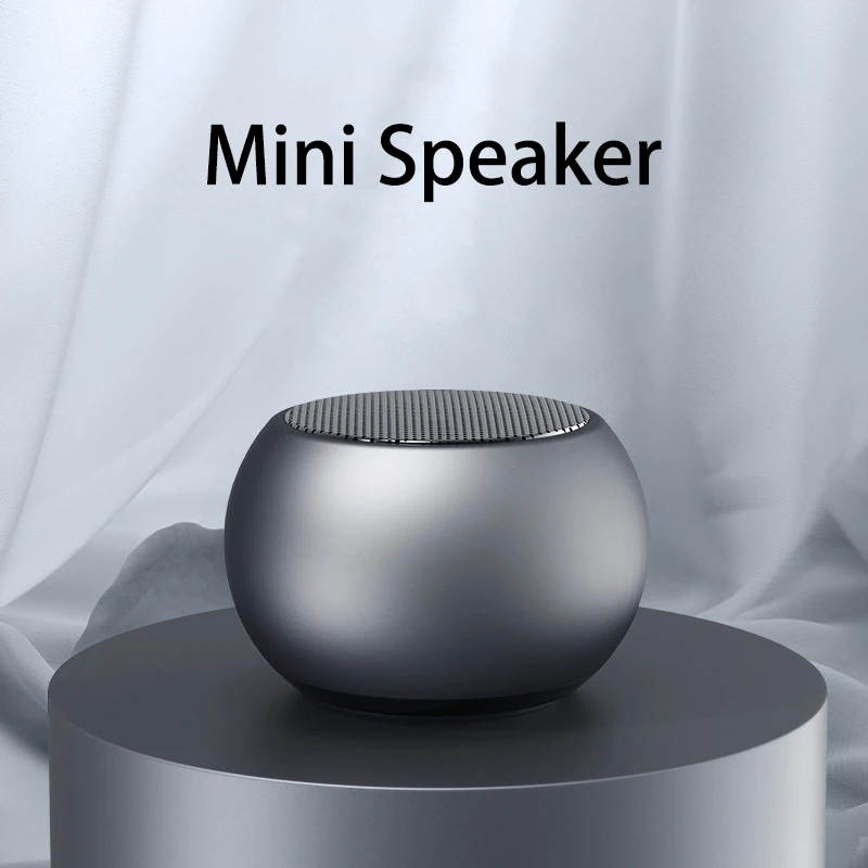 Portable M3 Macarons Colorful Wireless Speakers Radio Round Small Steel Cannon Blue Tooth 3D Mini Subwoofer Tws Speaker