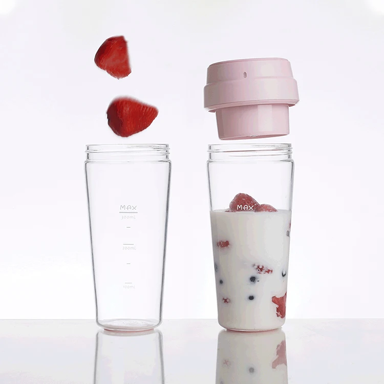 Новое портативное магнитное зарядное устройство из боросиликатного стекла для личного использования ручная автоматическая портативная соковыжималка блендер