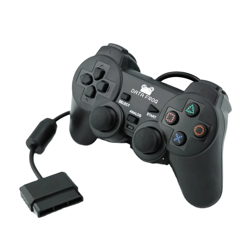 twist Slecht evenwichtig Data Frog Wired Gamepad For Sony Ps2 Controller Double Vibration Gamepads  For Ps2 Controle Joystick For Playstation 2 - Buy Twin Shock Gamepad,Ps2  Gamepad,Joystick For Ps2 Product on Alibaba.com