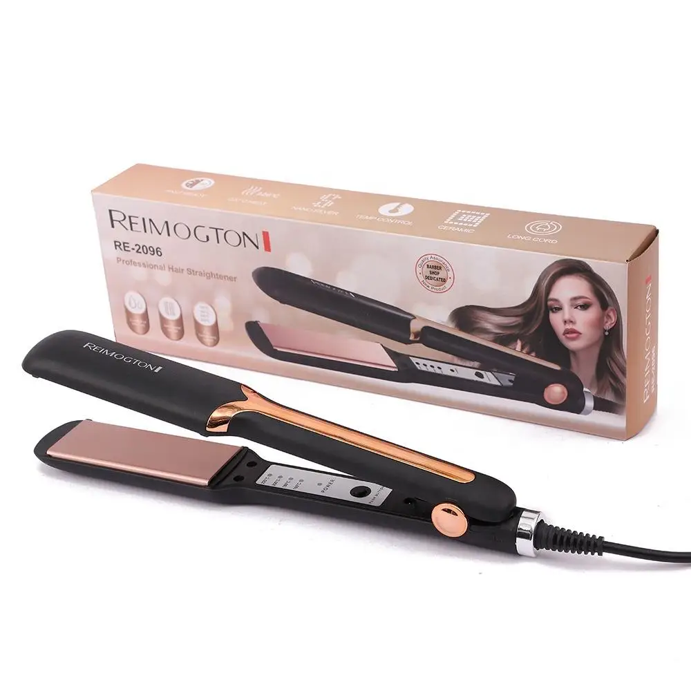REMIOTGTON RE-2096 ヘアストレートナー RE-2096 Professional Salon Hair Straightener - Custom Titanium
