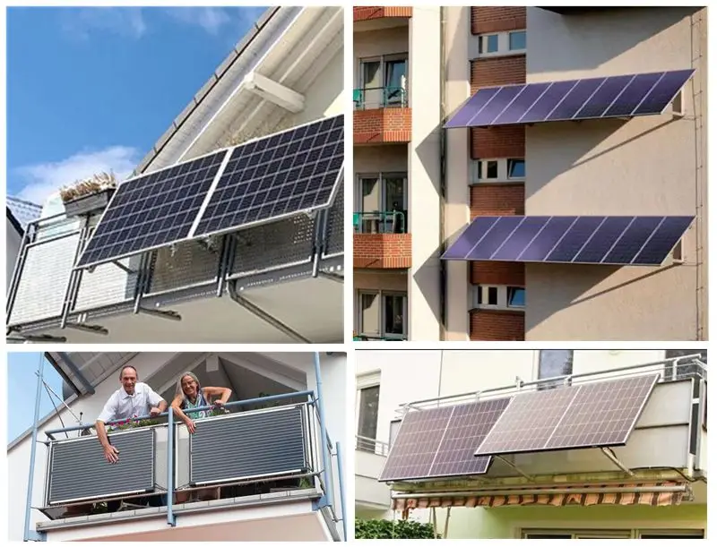 Smart Mini 300w Wifi Monitoring Balcony Solar System Kit Balkonkraftwerk 600w 1200w Grid Tie MPPT Solar Micro Inverter