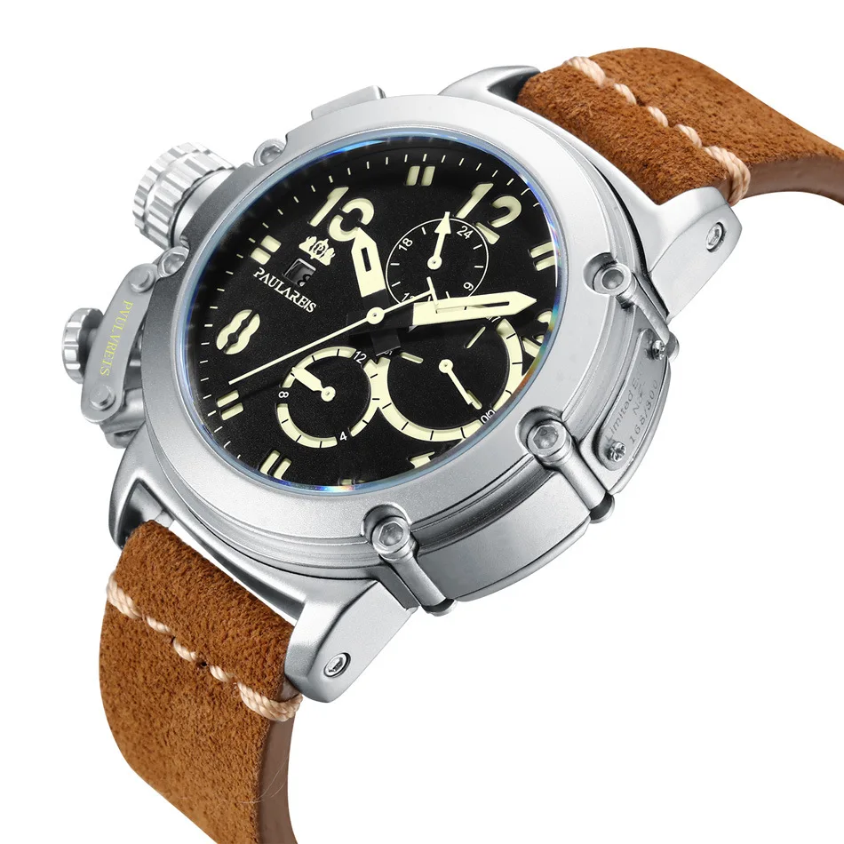 Pagani Design Watches Men GMT Automatico Meccanico A Carica Automatica - Foto 8