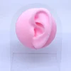 left ear with stands
