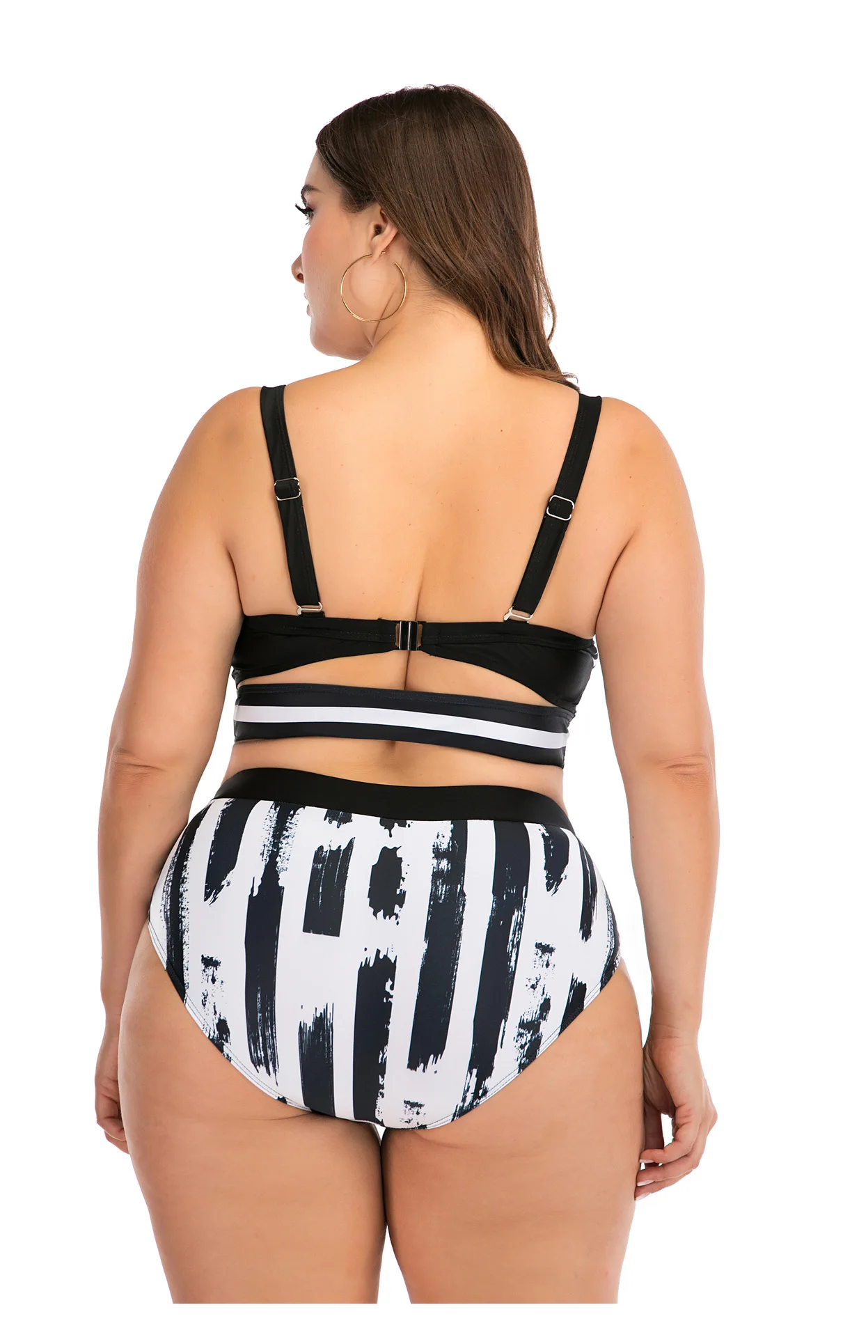 Custom 2022 Plus Size Swimwear Bikini For Fat Women Big Cup Swimsuit