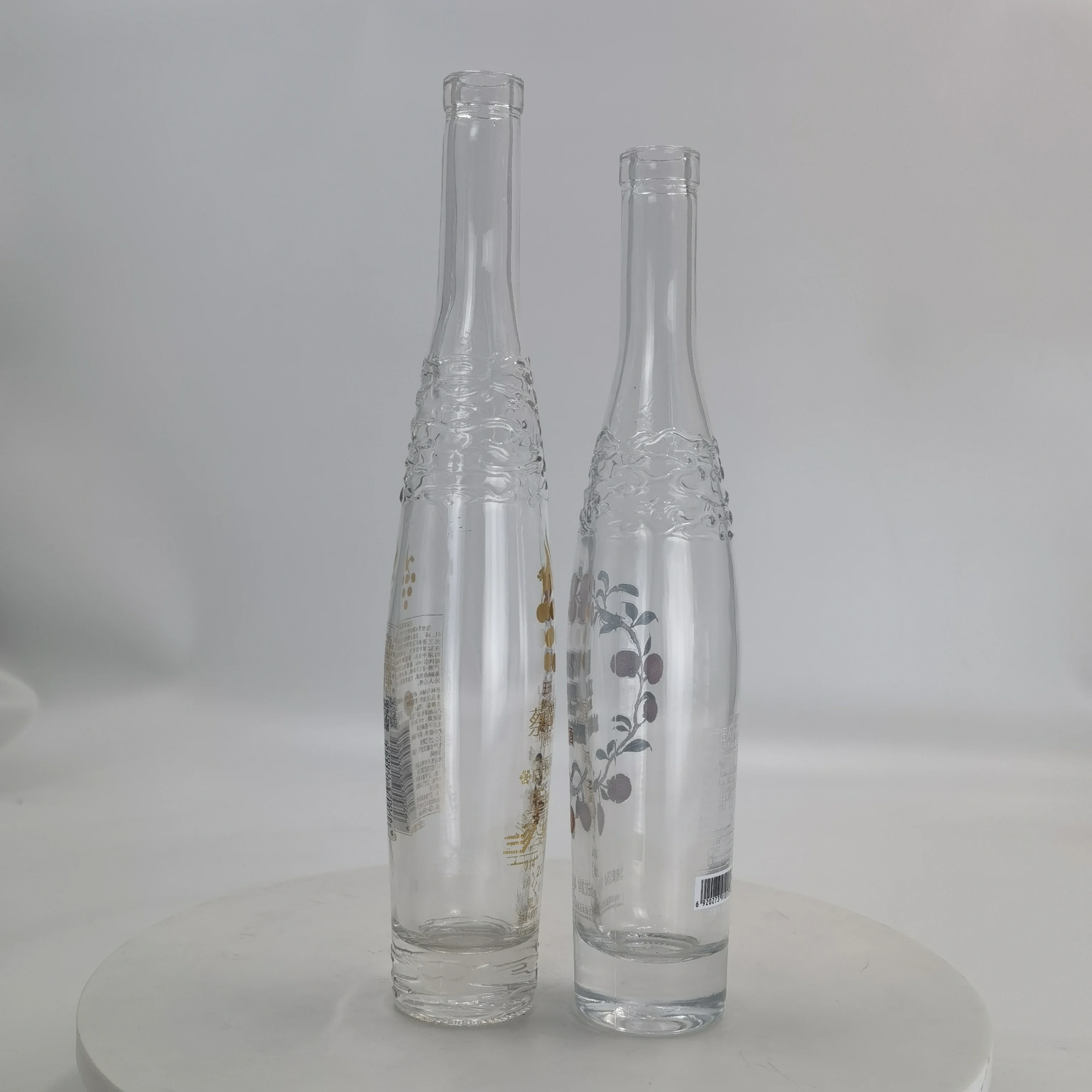 Glass Bottle Supplier Liquor Bottle for Beverage Tequila Whisky Gin Rum 500ml 700ml 750ml Vodka Glass Bottle