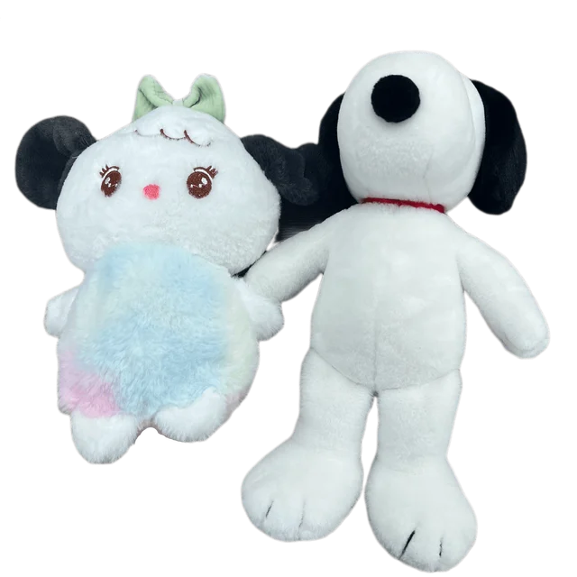Wholesale Super Soft Animal Series Plush Toys  Cute Puppy  Wedding Throwing Dolls ODM PP Stress Relief