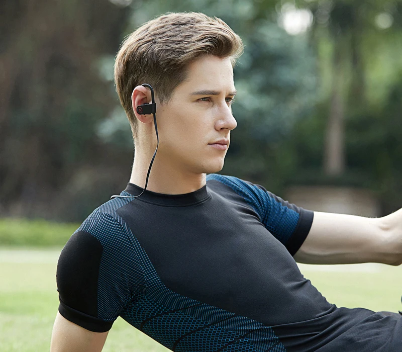 Высококачественные мобильные спортивные наушники U8 с шейным ободом беспроводная водонепроницаемая Bluetooth-гарнитура для