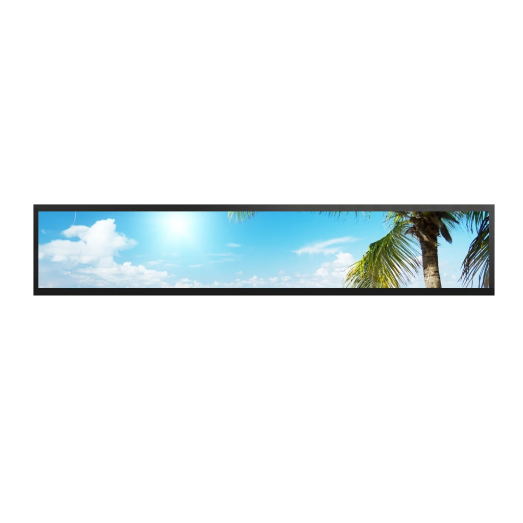 BOE 21.2 inches 1920*360, 92PPI Custom Brightness LCD Stretched Bar DV212FBB-N10 Custom Commercial Digital Bars factory