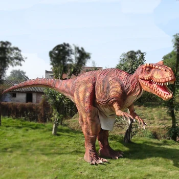 Movable Lightest Life Size Animatronic Dinosaur Costume - Buy Dinosaur ...