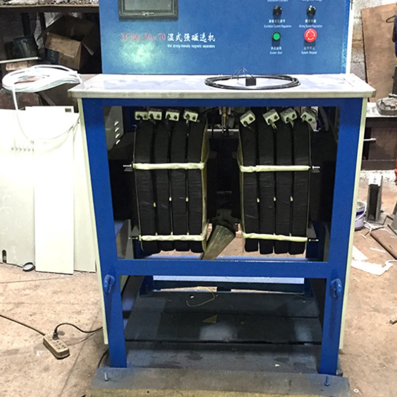 High Intensity LZCSQ Lab Wet Strong Magnetic Separator for Metal Mineral Processing