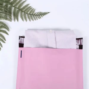 100% Recycled Custom Mailing Bags Poly Mailers Eco Friendly Pink Mailing Bags Packaging Supplies Courier Bags With Logo