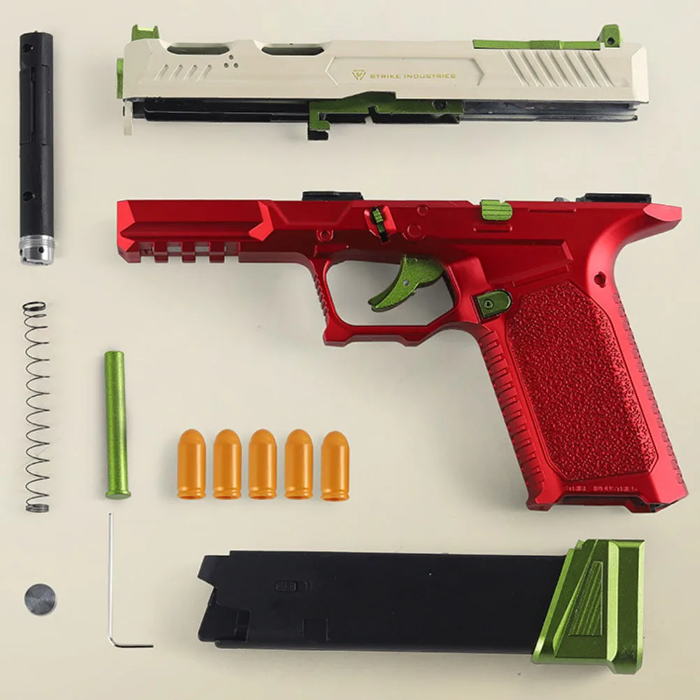 Shell Ejecting Toy Gun Czs G17 Laser Pistol Auto Discarding From ...