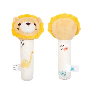 Kid Super Soft Animal Plush Doll Baby Rattle Toy