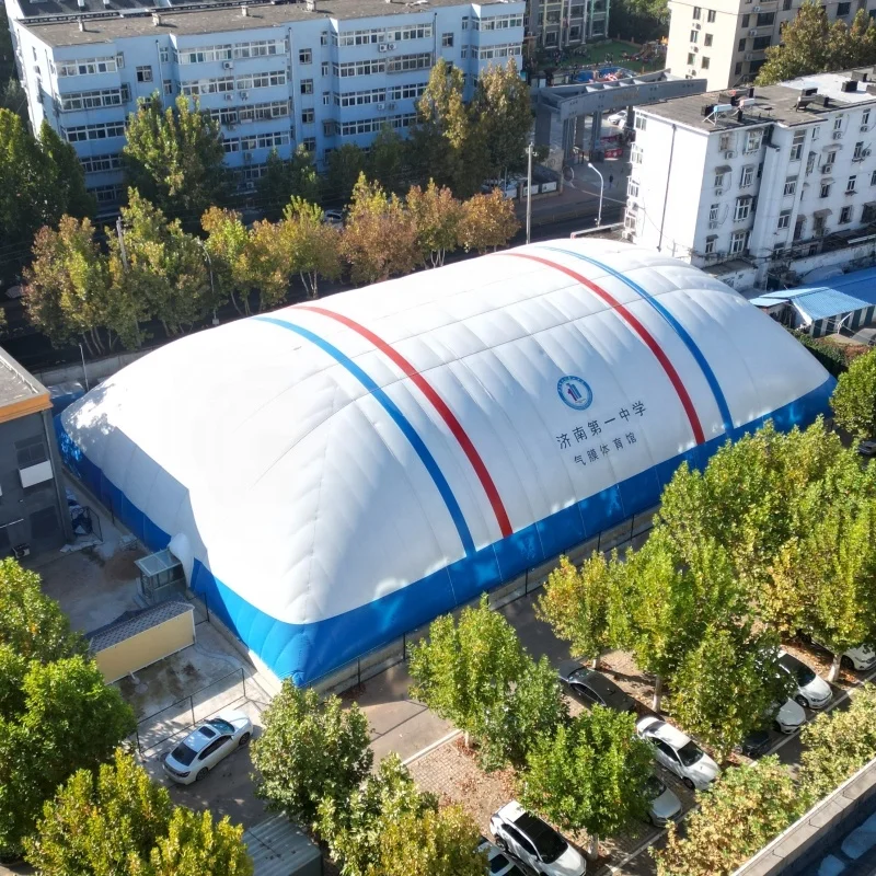 Huge Outdoor Futsal Tennis Court Air Form Domes Football Stadium Sports Inflatable Tent Advertising Inflatables Factory Prices