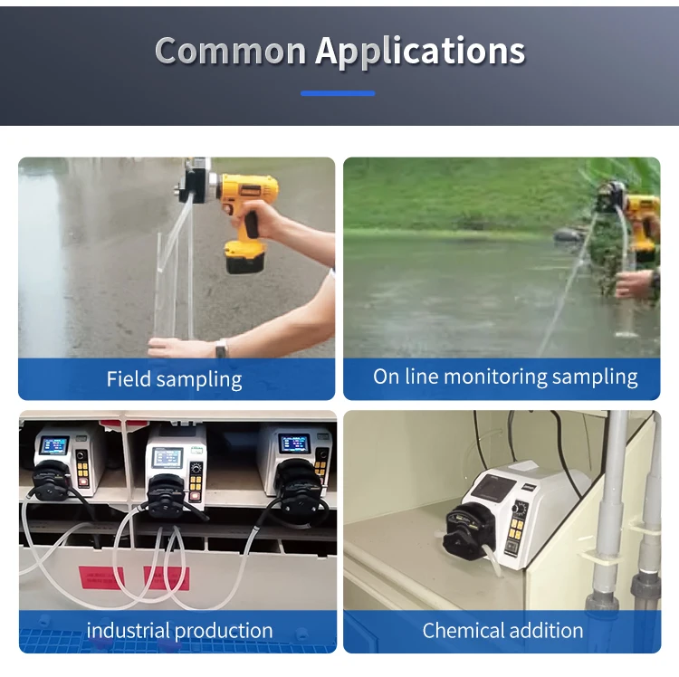 Hand Operated Dispensing Peristaltic Pump Of Jihpump With 253yx Pump