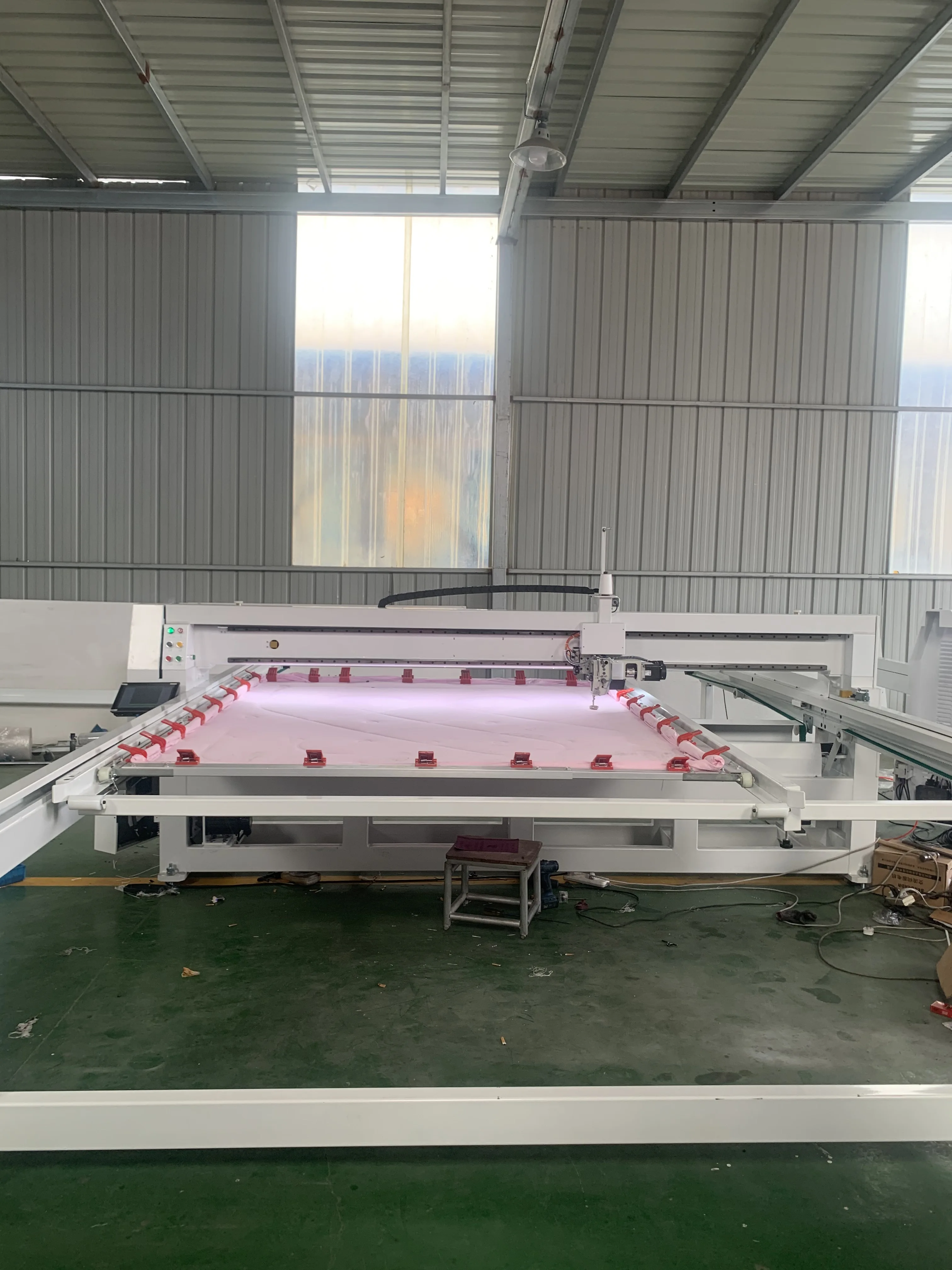 multi needle sewing machine for garment quilting machine long arm High quality Long arm quilting machine
