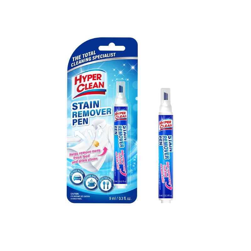 9ml to Quickly Clean Dirt Oil Color Spot Food Drink on the Go Instant Laundry Clean Clothes Bleach Stain Remover Pen