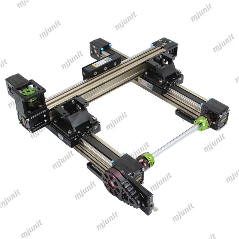 Mjunit Xy Motorized Linear Stage With 57 Stepper Motor Xy Table,Linear