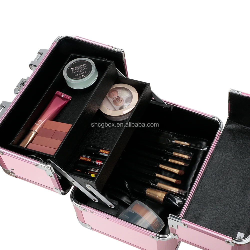 Estuche Grande De Viaje Para Maquillaje,Estuche De Belleza  Profesional,Vendedor De Fábrica De China - Buy Belleza Estuche,Estuche De  Maquillaje Con El Maquillaje,Grandes Viajes De Maquillaje Cajas Caso  Profesionales De Belleza Product on