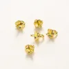 18K color-preserving genuine gold