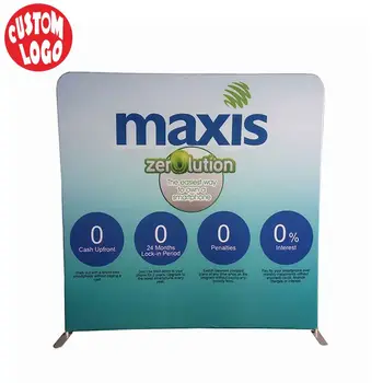 Trade Show Exhibition Booth Best Gift For Business Promotion Portable Backdrop Custom Fabric Pop Up Booth