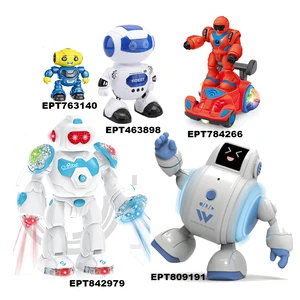 EPT Shantou United Kingdom Market Popular Kid Smart Dancing Robot Light&Music Intelligent Robots Toy Electric Trending Robot Boy