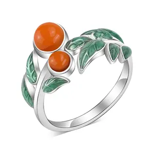 Latest Simple Design Gold Engagement Ring Heart Shape CZ Diamond Custom Jewelry Wedding Ring for Girls Classic for Parties R841M