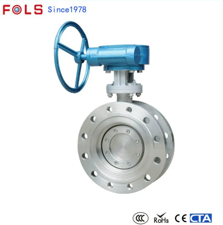 Manual Stainless Steel Flange 5 Inch butterfly Valve for Sea Water