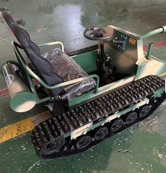 Electric Track Vehicles for Amusement Park Rubber Track Construction Machinery Parts for Both Children and Adults