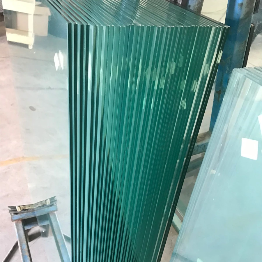638mm Laminated Glass Toughened Laminated Glass Soundproof Cutting