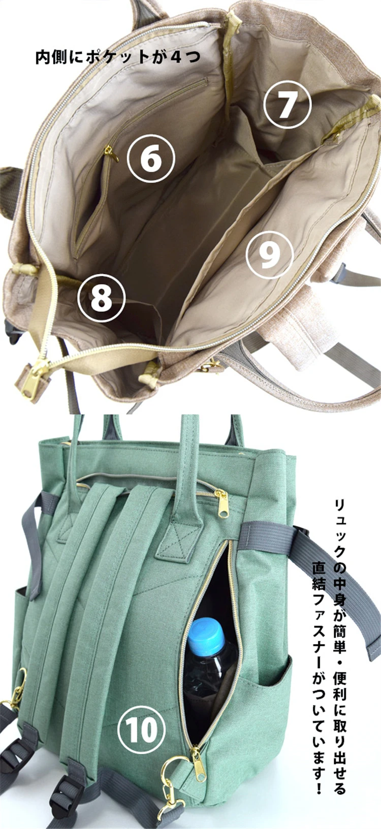 Japanese Rucksack 跨境日本乐天双肩包托特包tote bag旅行背包bags通勤书包backpack-阿里巴巴