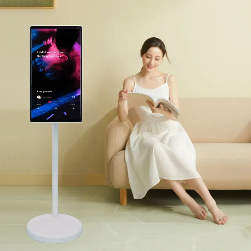 High-Quality Smart Interactive Moveable Android Monitor Stand by Stand-By Me TV | Remote-Controlled
