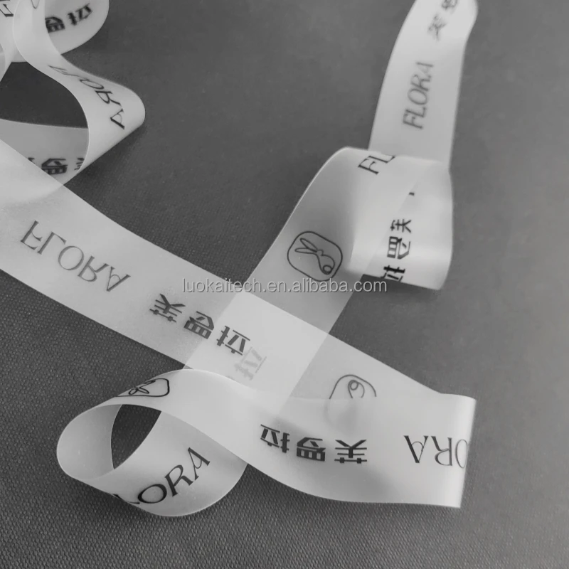 Alibaba.com: Custom Logo TPU Decorative Ribbon, Transparent Silicone ...