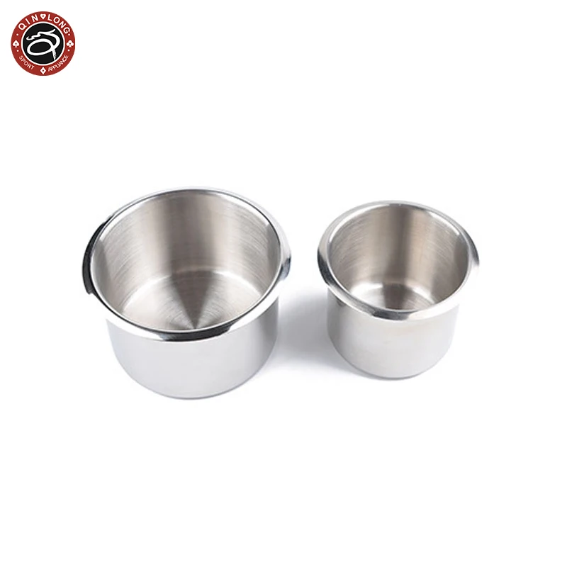 Большая и маленькая медная чашка из нержавеющей стали держатель пепельницы Техасский покерный стол развлекательный игровой стол аксессуары