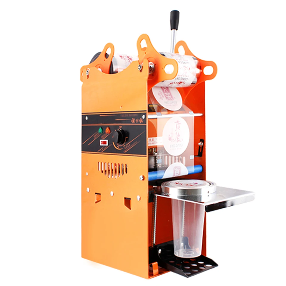 Boba tea sealing machine