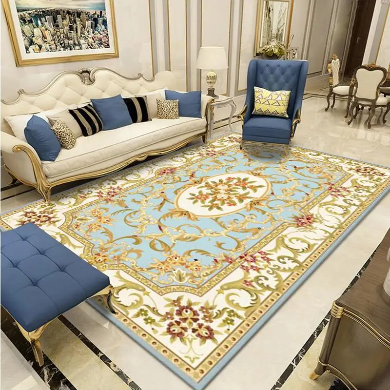 Crystal Velvet Carpet, Weight /㎡, Large Carpet For Living Room, Bedroom And  Dining Room, Bohemian Style Carpet, Easy To Clean, Machine Washable,  Non-slip And Waterproof Floor Mat, Home Decoration, Room Decoration 