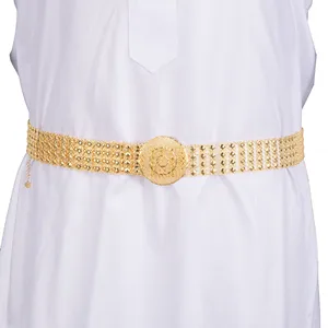 Fashion Belts Gold Planting Waist Belt Hot Selling Item Men Leather Belt