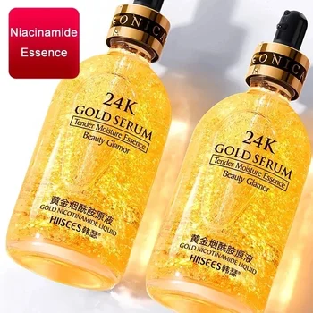 24K Gold Lifting Firming Serum Face Collagen Essence Remove Wrinkle Anti Aging Care Fade Fine Lines Repair Tighten Skin
