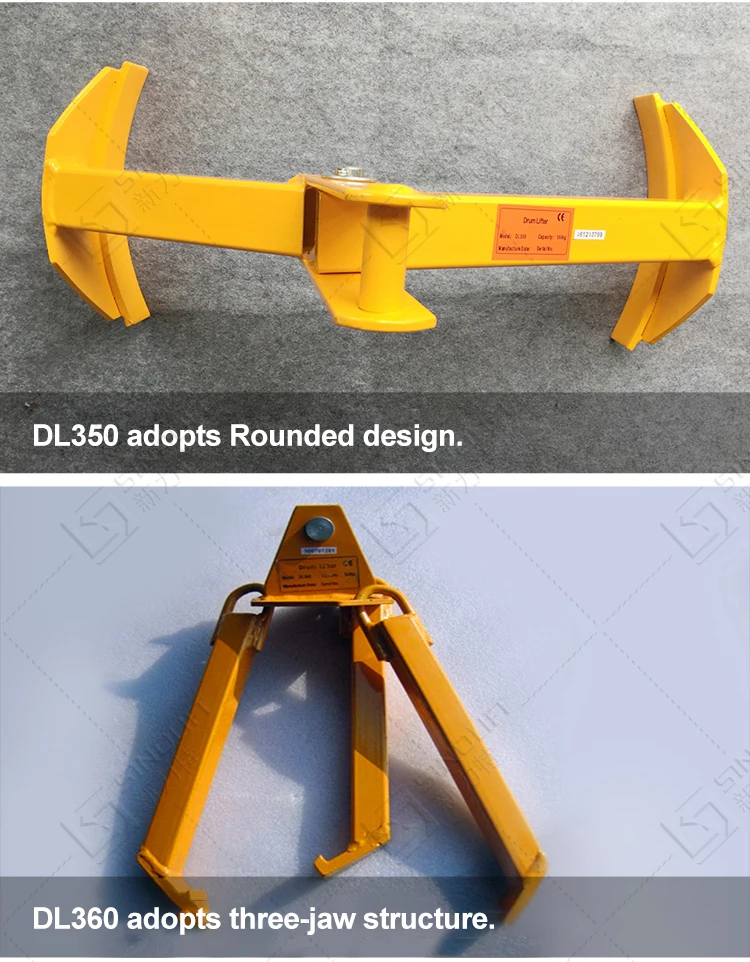 Sinolift Dl350 Dl360 Drum Lifter Oil Drum Dispenser Capacity 360kg