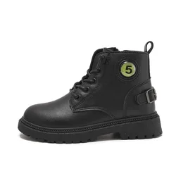 Дизайнерские зимние радужные зимние ботинки; Botas Para Frio Dr Martens; Детские ботинки; Повседневные ботинки для девочек; Обувь для детей