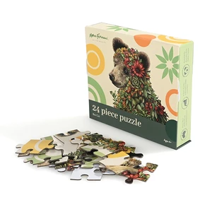 Factory Wholesale Custom Logo Puzzles Personalizados Printing 24 Piece Paper Jigsaw Puzzle for Kids