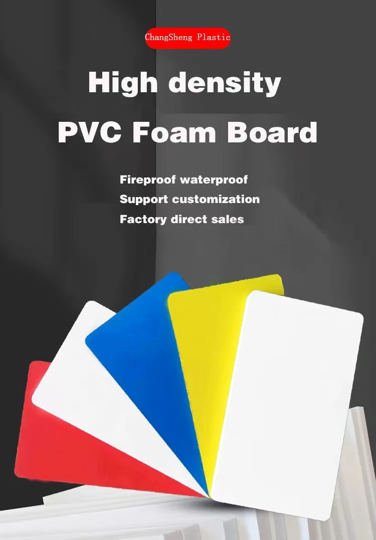 Manufacturer Expanded Laminated Pvc Sheet 4*8ft 3 4 Inch Waterproof Pvc
