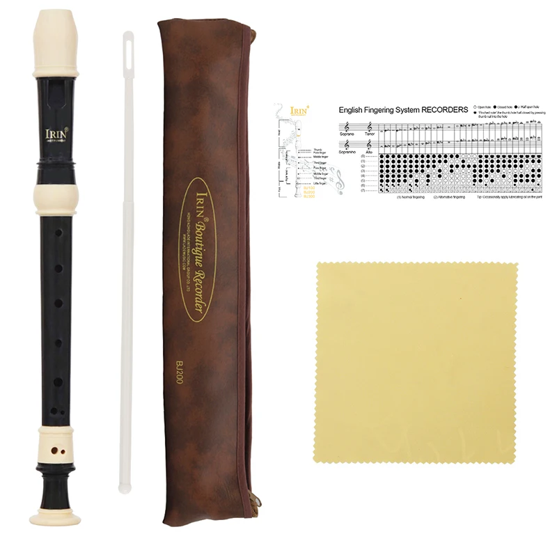 IRIN Factory Wholesale Baroque  Flute Treble B Key 8 Hole Instrument for School Music Ed aperçu 7