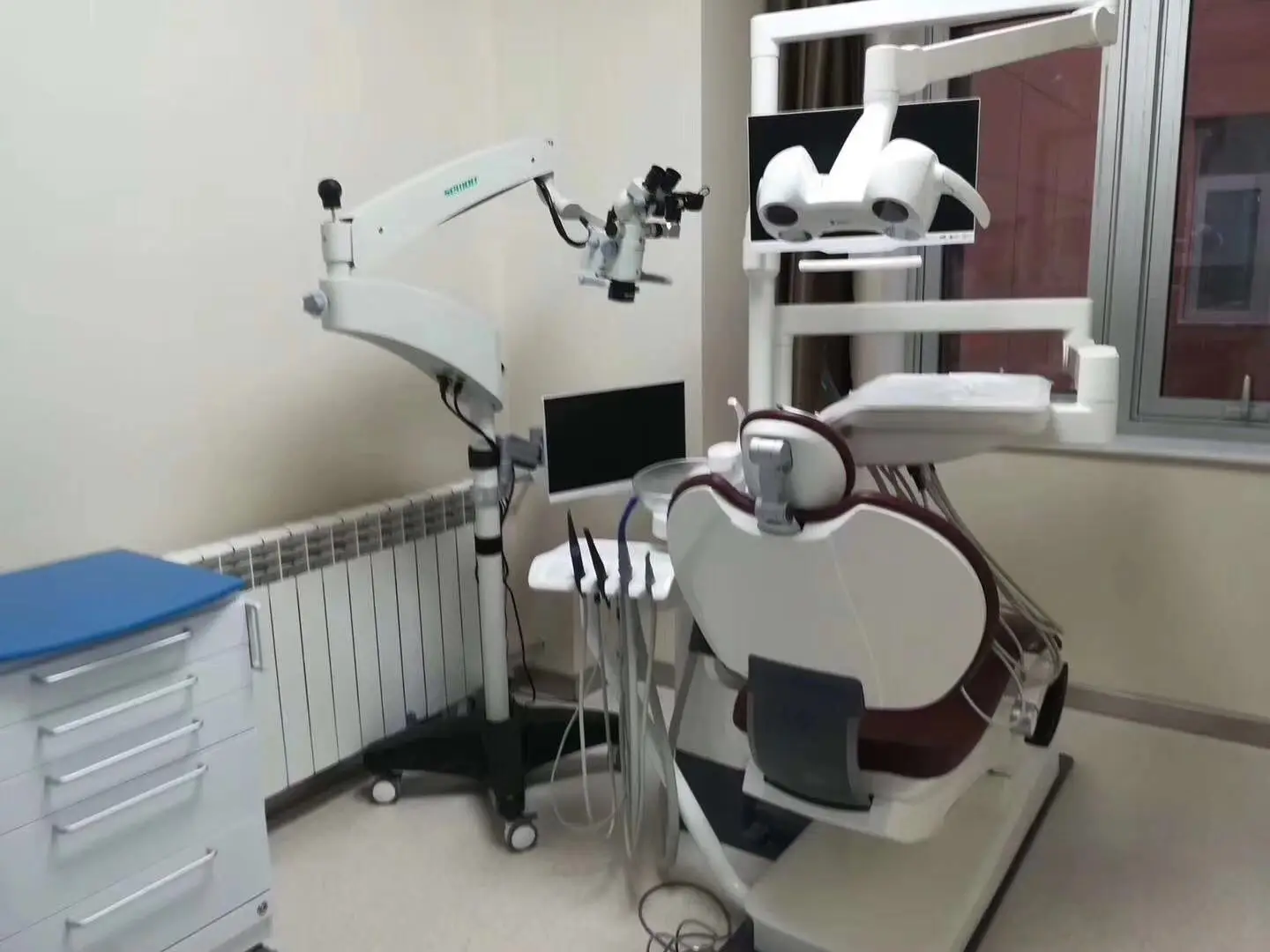 Dental Semorr DOM3000C 6 Steps Microscope Surgical Microscopes