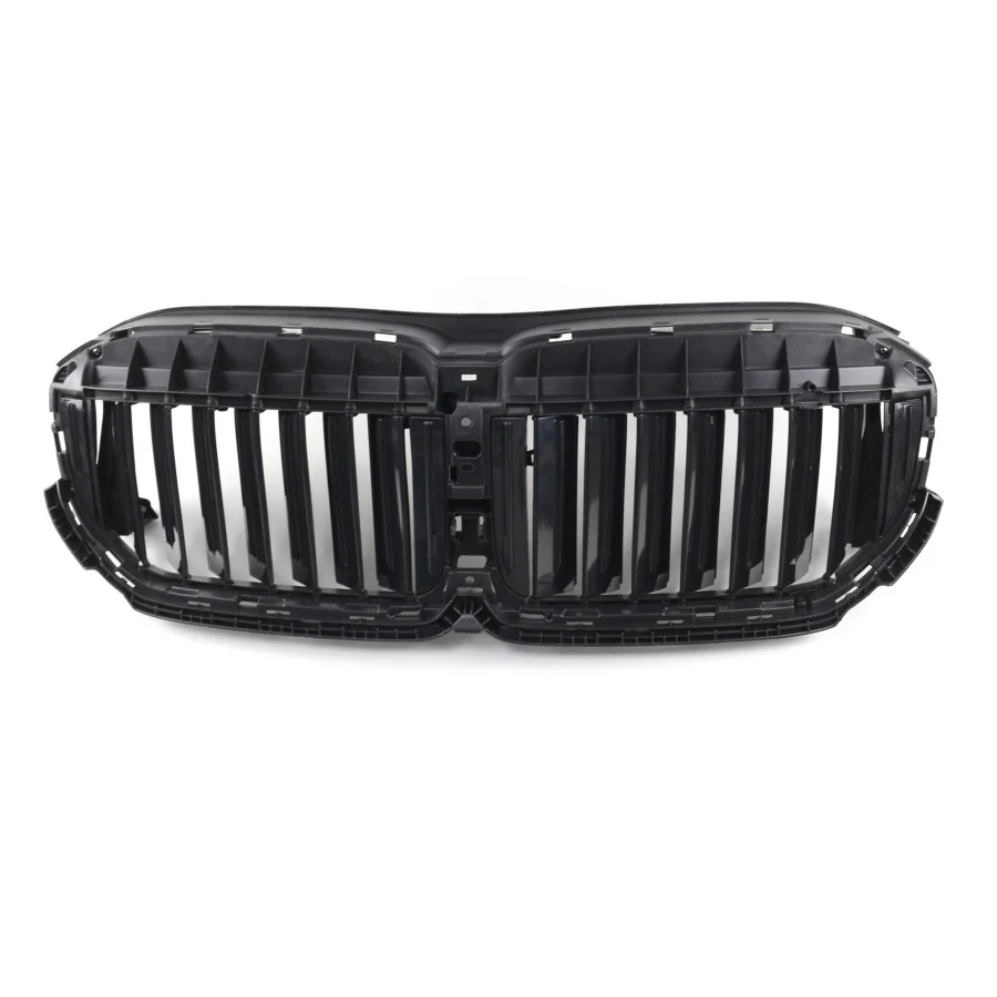 product tiypeor car front kidney grille gloss black carbon fiber for 2020 2022 bmw g11  7 series sedan 4dr692-5