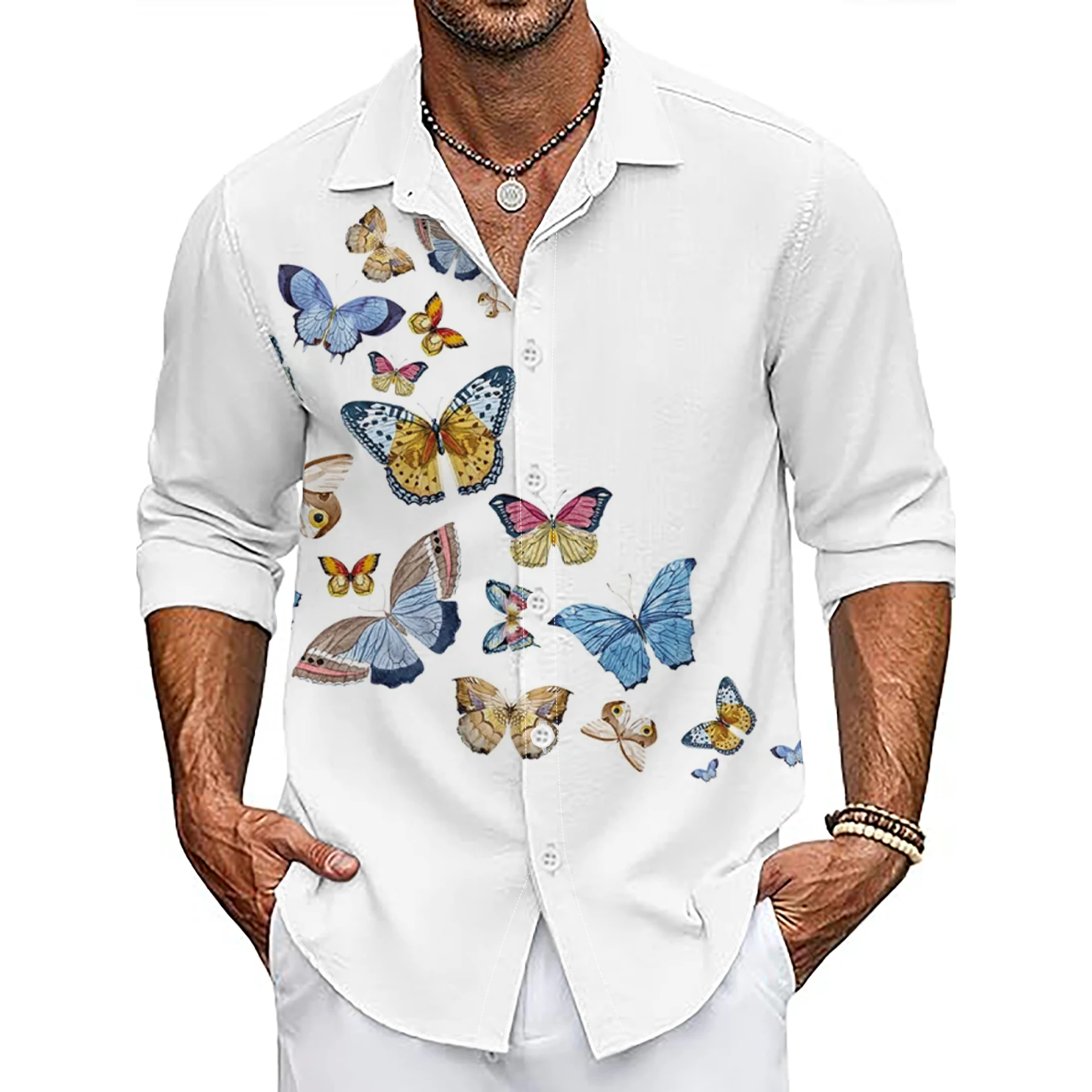 T-shirt Mix & Co à Motifs Papillons - Taille M Junior - Occasion Très Bon état - Manches Courtes