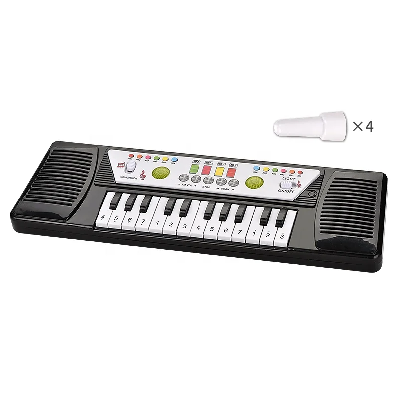 Детская музыкальная электронная клавиатура ZILLE для пианино с подсветкой и музыкой раннее развивающее музыкальное оборудование игрушки